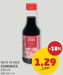 PENNY Taste of asia sojasauce Angebot