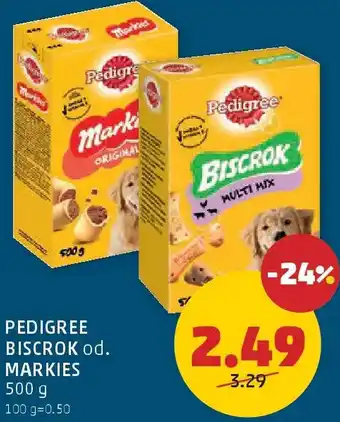 PENNY Pedigree biscrok od. markies Angebot