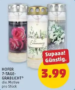 PENNY Hofer 7-tage- grablicht Angebot