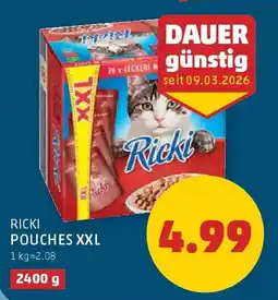 PENNY Ricki pouches xxl Angebot