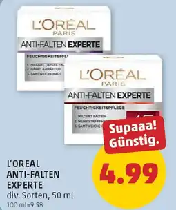 PENNY L'oreal anti-falten experte Angebot