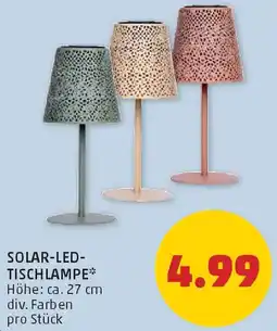 PENNY Solar-led- tischlampe Angebot