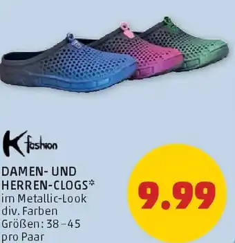 PENNY Damen- und herren-clogs Angebot