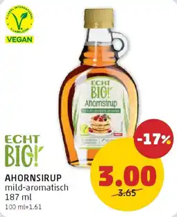 PENNY Ahornsirup mild-aromatisch Angebot