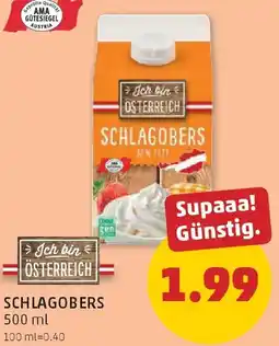 PENNY Schlagobers Angebot