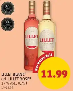 PENNY Lillet blanc od. lillet rose Angebot