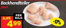 Wurstico Backhendlteller frisch Angebot