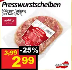 Wurstico Presswurstscheiben Angebot