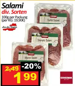 Wurstico Salami div. Sorten Angebot
