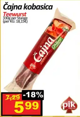 Wurstico Čajna kobasica teewurst Angebot