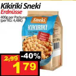 Wurstico Kikiriki Sneki Erdnüsse Angebot