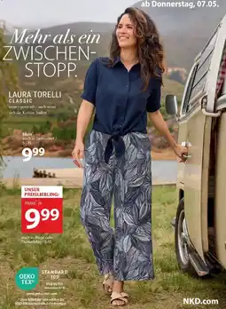NKD Bluse auch in Gemustert / S-XL Angebot