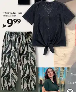 NKD T-Shirt oder Hose mit Elasthan Angebot
