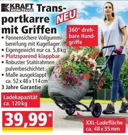 Norma KRAFT Trans- portkarre mit Griffen Angebot