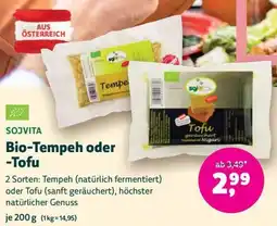 Denn's Biomarkt Bio-Tempeh oder -Tofu Angebot