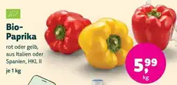 Denn's Biomarkt Bio- Paprika Angebot