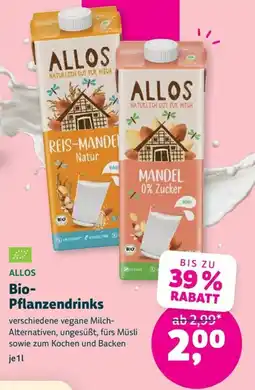 Denn's Biomarkt Bio- Pflanzendrinks Angebot