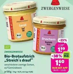 Denn's Biomarkt Bio-Brotaufstrich Streich's drauf Angebot