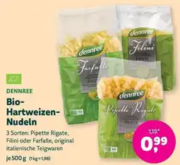 Denn's Biomarkt Bio- Hartweizen- Nudeln Angebot