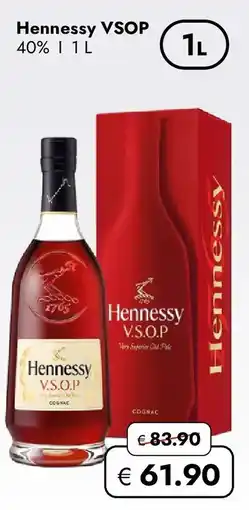 Travel FREE Hennessy VSOP 40% Angebot