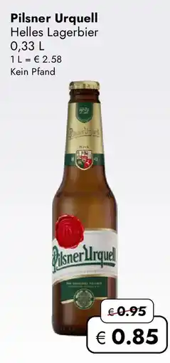 Travel FREE Pilsner Urquell Helles Lagerbier Angebot