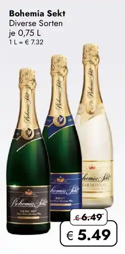 Travel FREE Bohemia Sekt Diverse Sorten Angebot