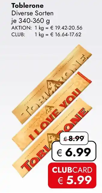 Travel FREE Toblerone Angebot
