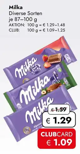 Travel FREE Milka Angebot
