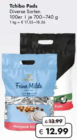 Travel FREE Tchibo Pads Angebot