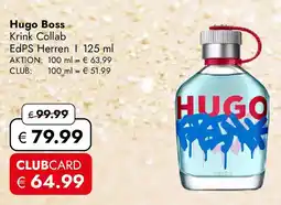 Travel FREE Hugo Boss Krink Collab Angebot