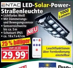 Norma LED-Solar-Power- Straßenleuchte Angebot