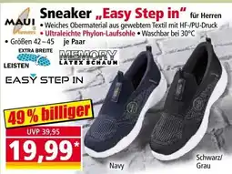 Norma Sneaker Easy Step in für Herren Angebot