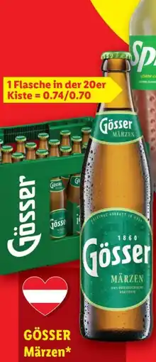 Lidl Gösser Märzen Angebot