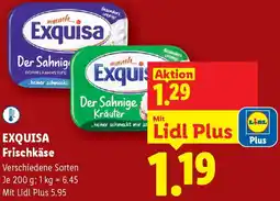 Lidl Exquisa Frischkäse Angebot