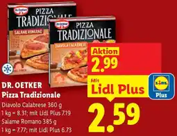 Lidl Dr. Oetker Tradizionale Pizza Angebot