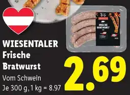 Lidl Wiesentaler frische bratwurst Angebot