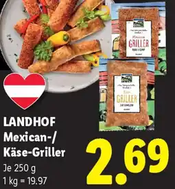 Lidl Landhof mexican-/ käse-griller Angebot