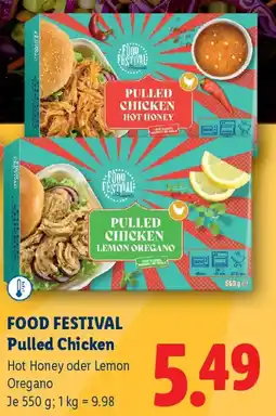 Lidl Food Festival Pulled Chicken Angebot