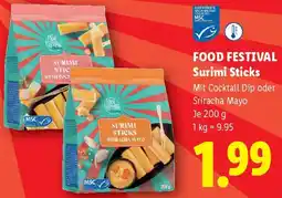 Lidl Food Festival Surimi Sticks Angebot