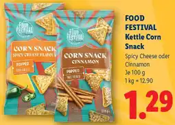 Lidl Food Festival Kettle Corn Snack Angebot
