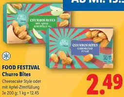 Lidl Food Festival Churro Bites Angebot