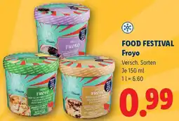 Lidl Food Festival Froyo Angebot