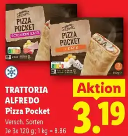 Lidl Trattoria Alfredo Pizza Pocket Angebot