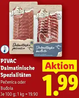 Lidl Pivac dalmatinische spezialitäten Angebot
