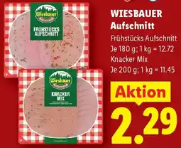 Lidl Wiesbauer Aufschnitt Angebot