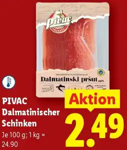 Lidl Pivac dalmatinischer schinken Angebot