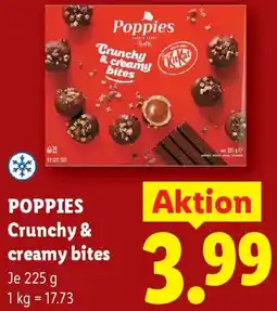 Lidl Poppies Crunchy & creamy Bites Angebot