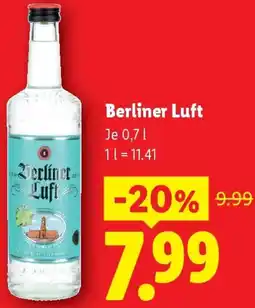 Lidl Berliner Luft Angebot