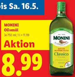 Lidl Monini Olivenöl Angebot