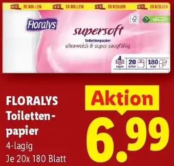Lidl Floralys Toilettenpapier Angebot